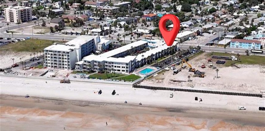 Condominio en Daytona Beach, Florida, 1 dormitorio № 1757311