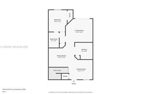 Снять в аренду таунхаус в Хомстед, Флорида 4 спальни, 163.97м2, № 1991019 - фото 26