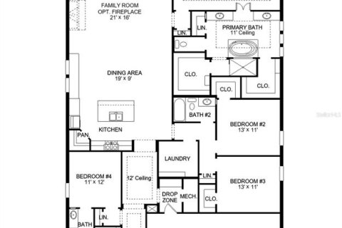 House in Brooksville, Florida 4 bedrooms, 255.39 sq.m. № 2094948 - photo 2