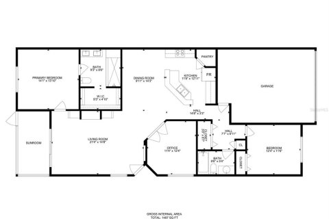 House in Apollo Beach, Florida 3 bedrooms, 138.15 sq.m. № 1620727 - photo 25