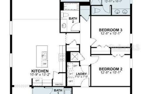House in Apopka, Florida 4 bedrooms, 199.46 sq.m. № 1918308 - photo 8