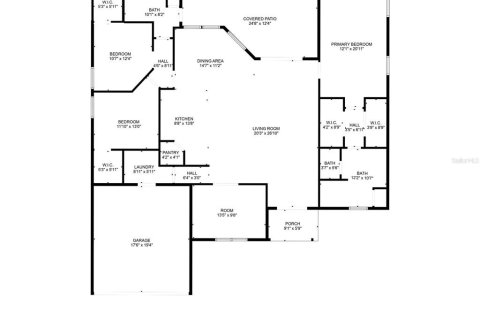 House in Weeki Wachee, Florida 3 bedrooms, 189.52 sq.m. № 1914957 - photo 7