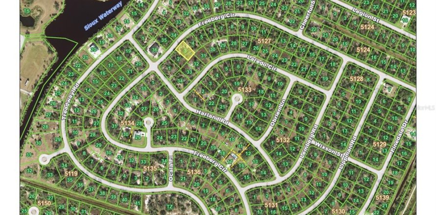 Land in Port Charlotte, Florida № 2165461
