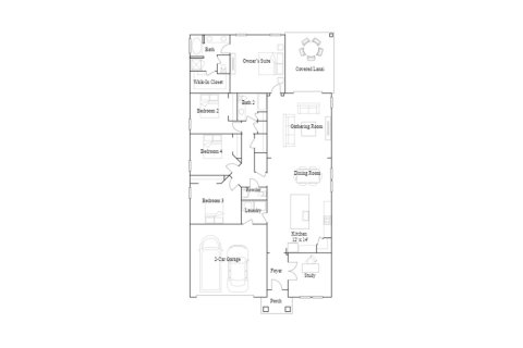 Townhouse floor plan «213SQM SIERRA», 4 bedrooms in SILVER LANDING