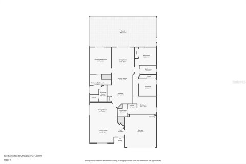 House in Davenport, Florida 4 bedrooms, 180.23 sq.m. № 1778970 - photo 21