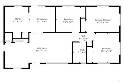 Casa en alquiler en Miami, Florida, 3 dormitorios, 100.15 m2 № 2065752 - foto 3
