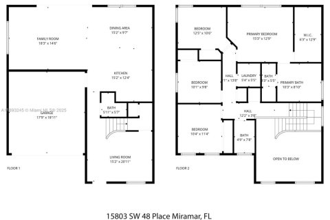 House in Miramar, Florida 4 bedrooms, 190.82 sq.m. № 1945472 - photo 4