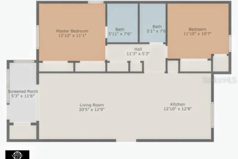 Copropriété à louer à Tampa, Floride: 2 chambres, 100.06 m2 № 2097666 - photo 16