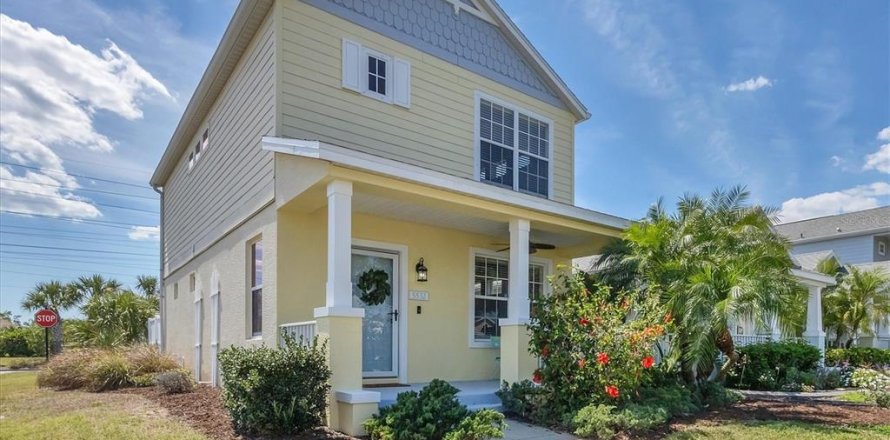 House in Bradenton, Florida 2 bedrooms, 137.5 sq.m. № 1613850