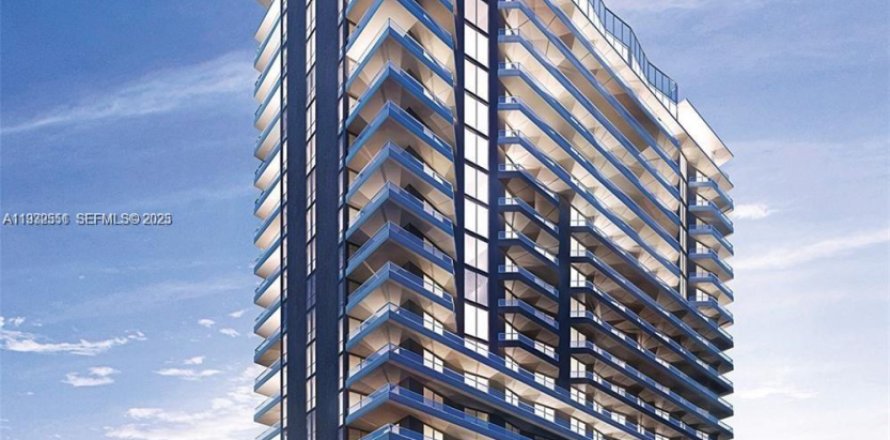 Кондоминиум с 1 спальней в Майами, Флорида № 1999086