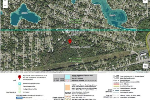 Купить земельный участок в Дебари, Флорида № 1551746 - фото 2