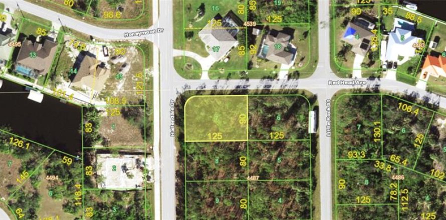 Terreno en Port Charlotte, Florida № 2162111