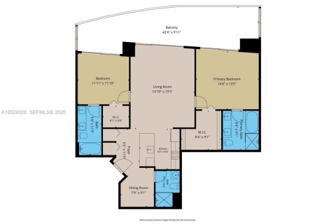 Condominio en venta en Miami, Florida, 2 dormitorios, 107.86 m2 № 2087801 - foto 20