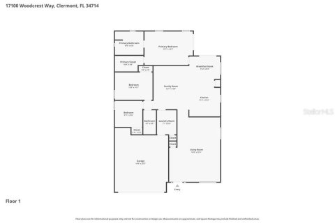 Villa ou maison à louer à Clermont, Floride: 3 chambres, 164.44 m2 № 2092020 - photo 2