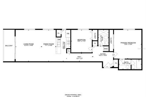 Copropriété à vendre à Treasure Island, Floride: 2 chambres, 103.59 m2 № 1542577 - photo 22