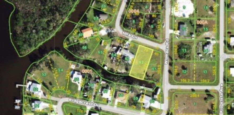 Terreno en Punta Gorda, Florida № 1527607