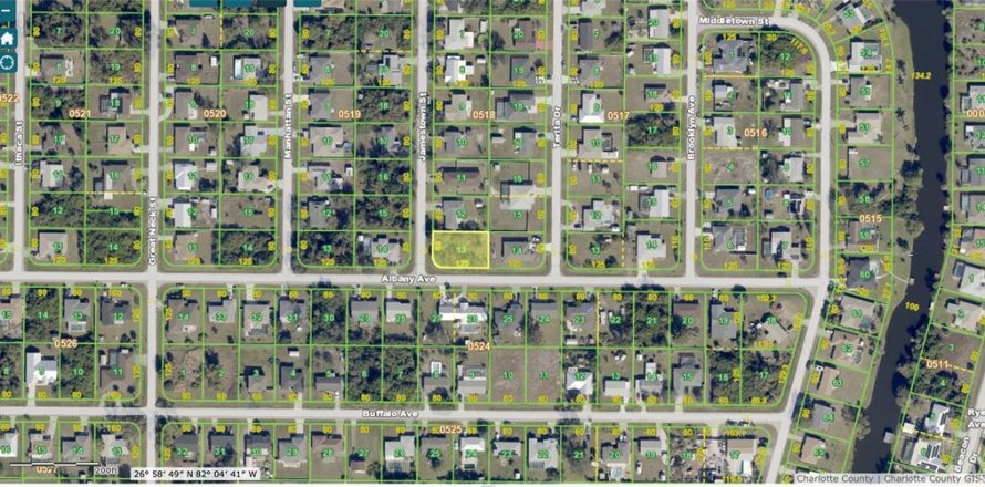 Land in Port Charlotte, Florida № 2159320