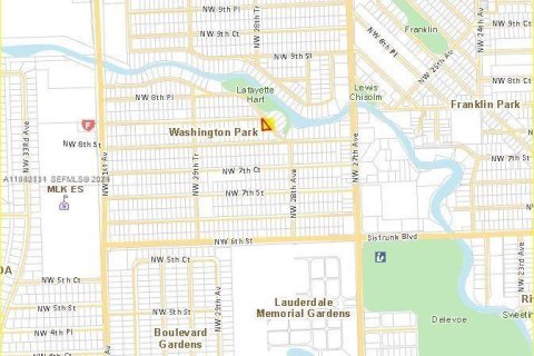 Terrain à vendre à Fort Lauderdale, Floride № 2051000 - photo 2