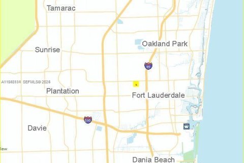 Terrain à Fort Lauderdale, Floride № 2051000