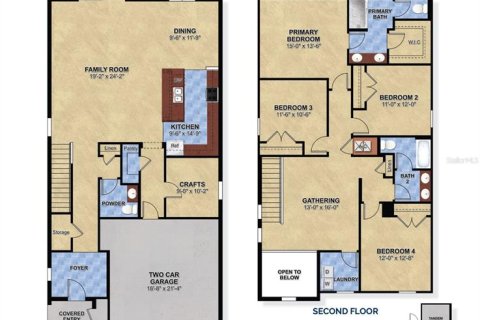 House in Clermont, Florida 4 bedrooms, 248.98 sq.m. № 1832040 - photo 2