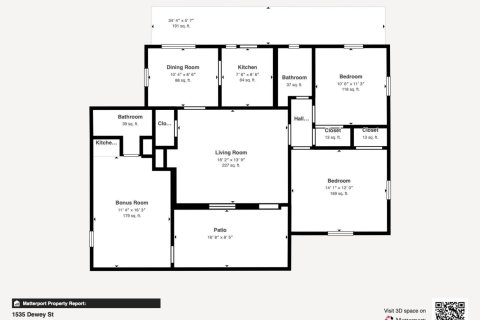 Купить виллу или дом в Холливуд, Флорида 3 комнаты, 97.18м2, № 2178809 - фото 27