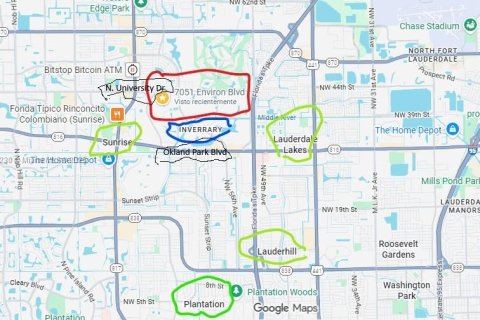Copropriété à louer à Lauderhill, Floride: 2 chambres, 106.65 m2 № 1974712 - photo 2