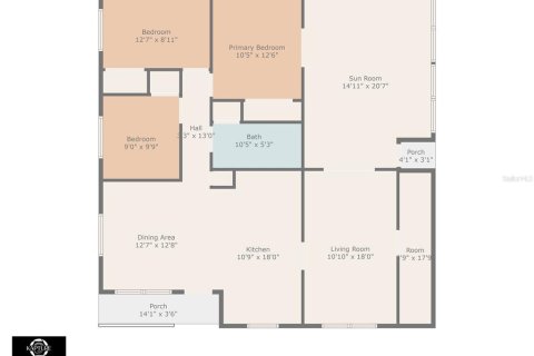 Villa ou maison à vendre à Saint Petersburg, Floride: 3 chambres, 136.94 m2 № 1902856 - photo 7