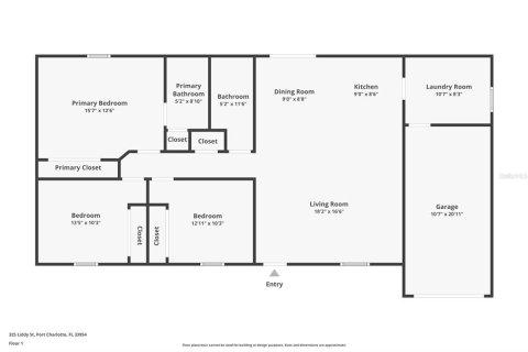 Villa ou maison à vendre à Port Charlotte, Floride: 3 chambres, 124.67 m2 № 1840260 - photo 23