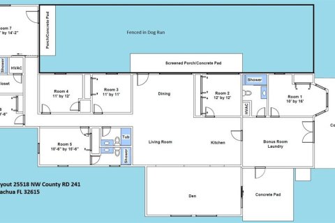 House in Alachua, Florida 7 bedrooms, 292.27 sq.m. № 2200507 - photo 26
