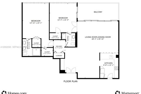 Condominio en venta en Miami, Florida, 2 dormitorios, 152.55 m2 № 2170304 - foto 22