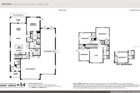 House in Dundee, Florida 4 bedrooms, 197.88 sq.m. № 1659922 - photo 11
