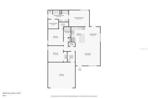 Villa ou maison à vendre à DeLand, Floride: 3 chambres, 143.07 m2 № 2419983 - photo 2