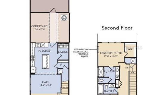 Touwnhouse à vendre à Winter Garden, Floride: 3 chambres, 153.47 m2 № 2198108 - photo 2