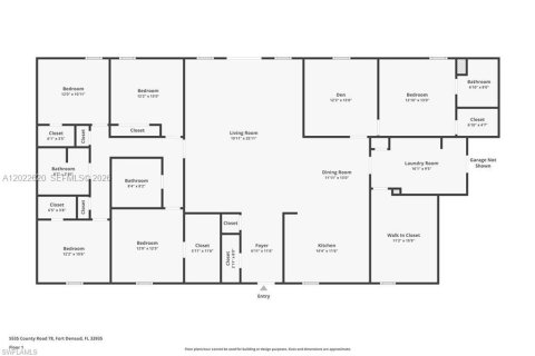 House in LaBelle, Florida 5 bedrooms № 2176442 - photo 26