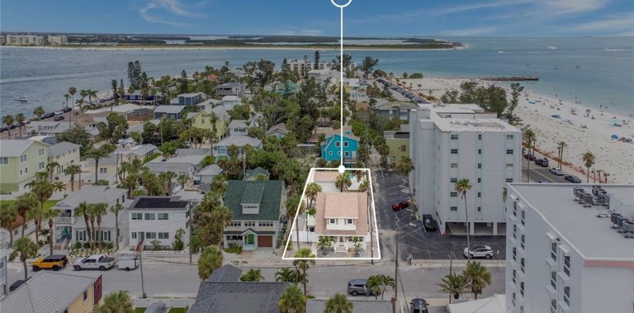 Villa ou maison à Saint Pete Beach, Floride 4 chambres, 193.61 m2 № 1804805