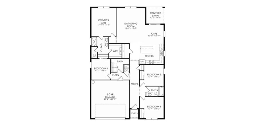 House in SUMMERS CAY in Thonotosassa, Florida 4 bedrooms, 171 sq.m. № 32671