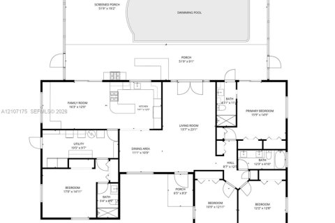 Villa ou maison à vendre à Palmetto Bay, Floride: 4 chambres, 210.33 m2 № 2417823 - photo 26