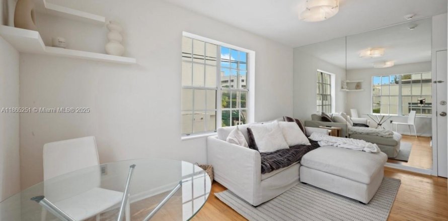 Кондоминиум с 1 спальней в Майами-Бич, Флорида № 1957770