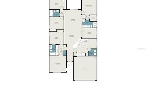Villa ou maison à vendre à Haines City, Floride: 4 chambres, 195.93 m2 № 1918100 - photo 13