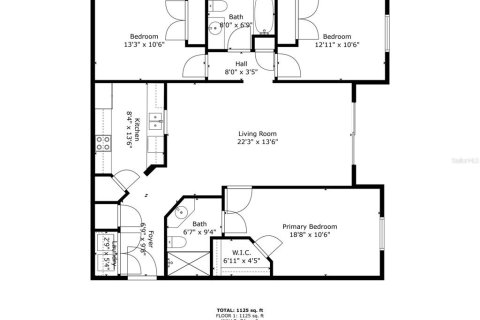 Condominio en alquiler en Davenport, Florida, 3 dormitorios, 115.94 m2 № 1615935 - foto 19