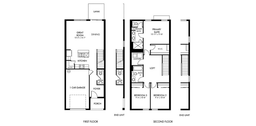 Townhouse in ENCLAVE AT MANGONIA PARK in West Palm Beach, Florida 3 bedrooms, 138 sq.m. № 132274
