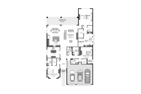 House floor plan «256SQM», 3 bedrooms in LOTUS PALM
