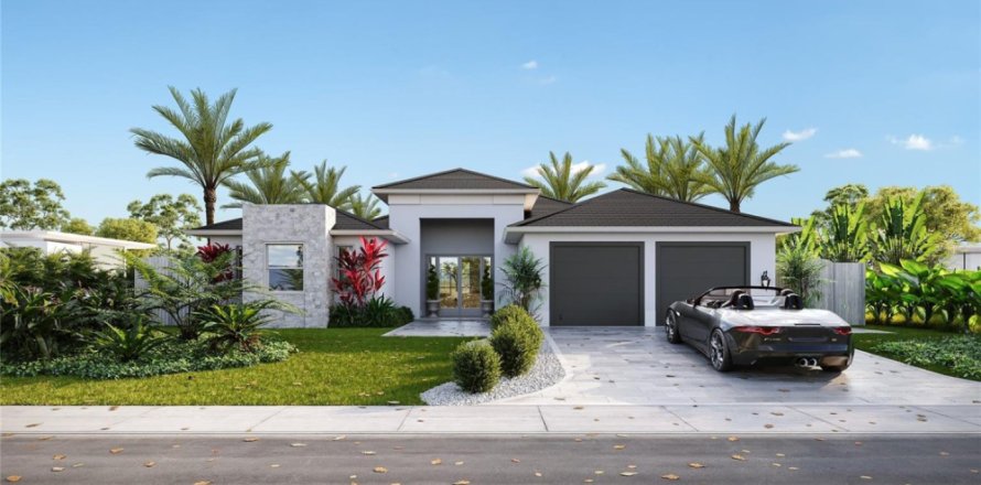 House in Wilton Manors, Florida 4 bedrooms, 259.75 sq.m. № 972804