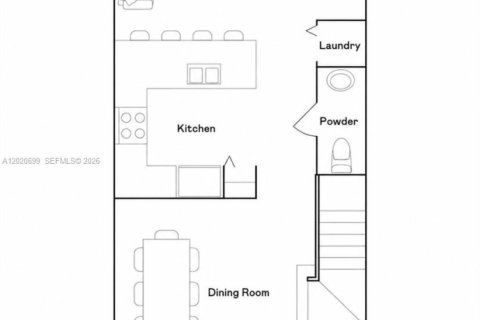 Купить таунхаус в Хомстед, Флорида 3 спальни, 129.41м2, № 2077724 - фото 14