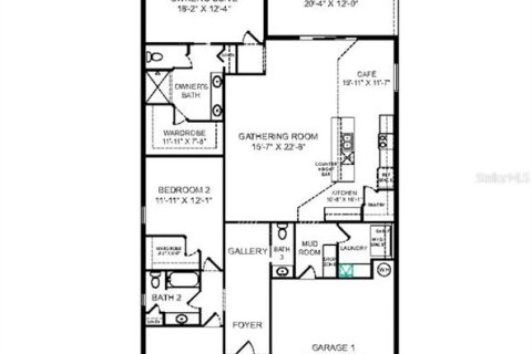 House in Ocala, Florida 2 bedrooms, 179.39 sq.m. № 2309028 - photo 2