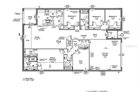House in North Port, Florida 4 bedrooms, 184.32 sq.m. № 2100080 - photo 2