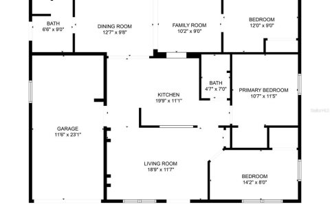 Casa en venta en New Port Richey, Florida, 3 dormitorios, 123.37 m2 № 1902852 - foto 4