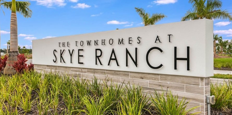 ЖК THE TOWNHOMES AT SKYE RANCH в Сарасота, Флорида № 192129