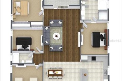 Villa ou maison à vendre à Kissimmee, Floride: 5 chambres, 198.44 m2 № 1724161 - photo 22