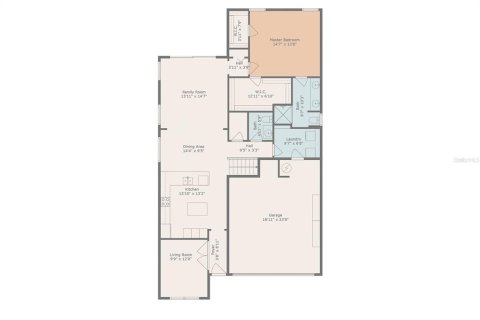 House in Orlando, Florida 4 bedrooms, 214.42 sq.m. № 1783427 - photo 25